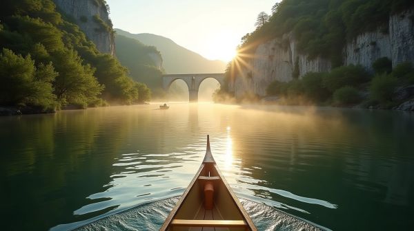 Votre aventure canoë à Vallon Pont d'Arc : trouvez la location idéale