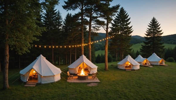 Évasion nature : le camping auvergne au cosycamp 4 étoiles